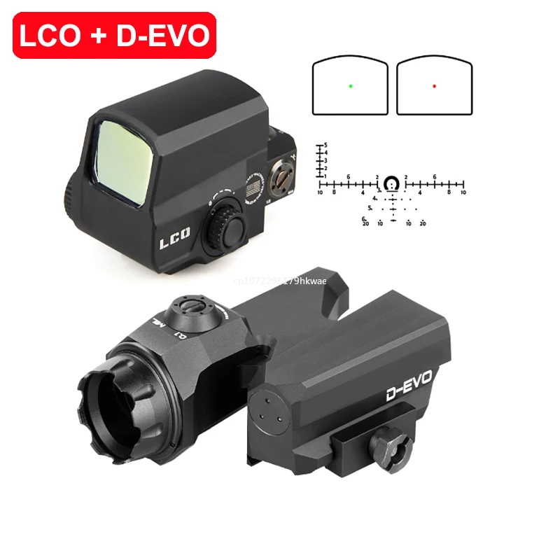LEUPOLD D-EVO + LCO 1セット ANS Optical LEUPOLD D-EVO type Scope & LCO type dot sight
