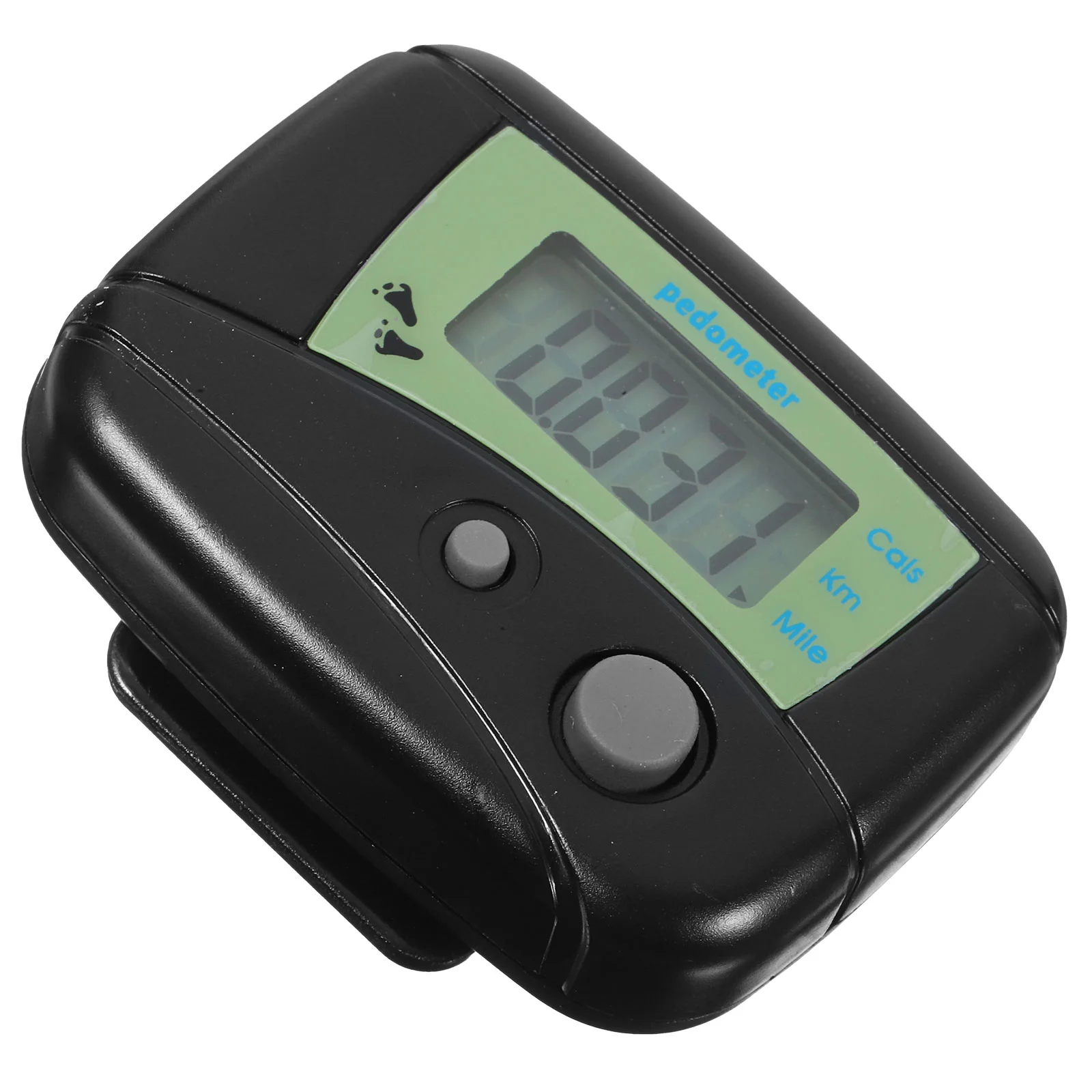 

Portable Multi-functional LCD Display Digital Pedometer Steps Walking Distance Calorie Counter (Black)