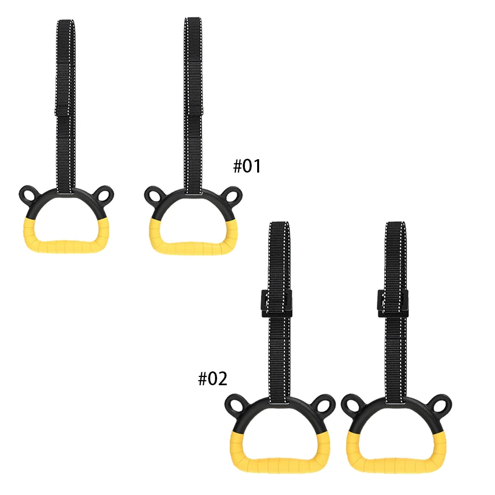 Gymnastics Rings with Adjustable Straps Gym Ring Buckles Multi-Function Strength Training Equipment for Physical Training: 3 - 5 Days Free Delivery Only UK
