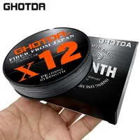 GHOTDA 8/9/12 Strands PE Braided Wire Multifilament Japan Import Fabric  PE Line for Carp Fishing 0.6-8.0# 100M Fishing Line 2