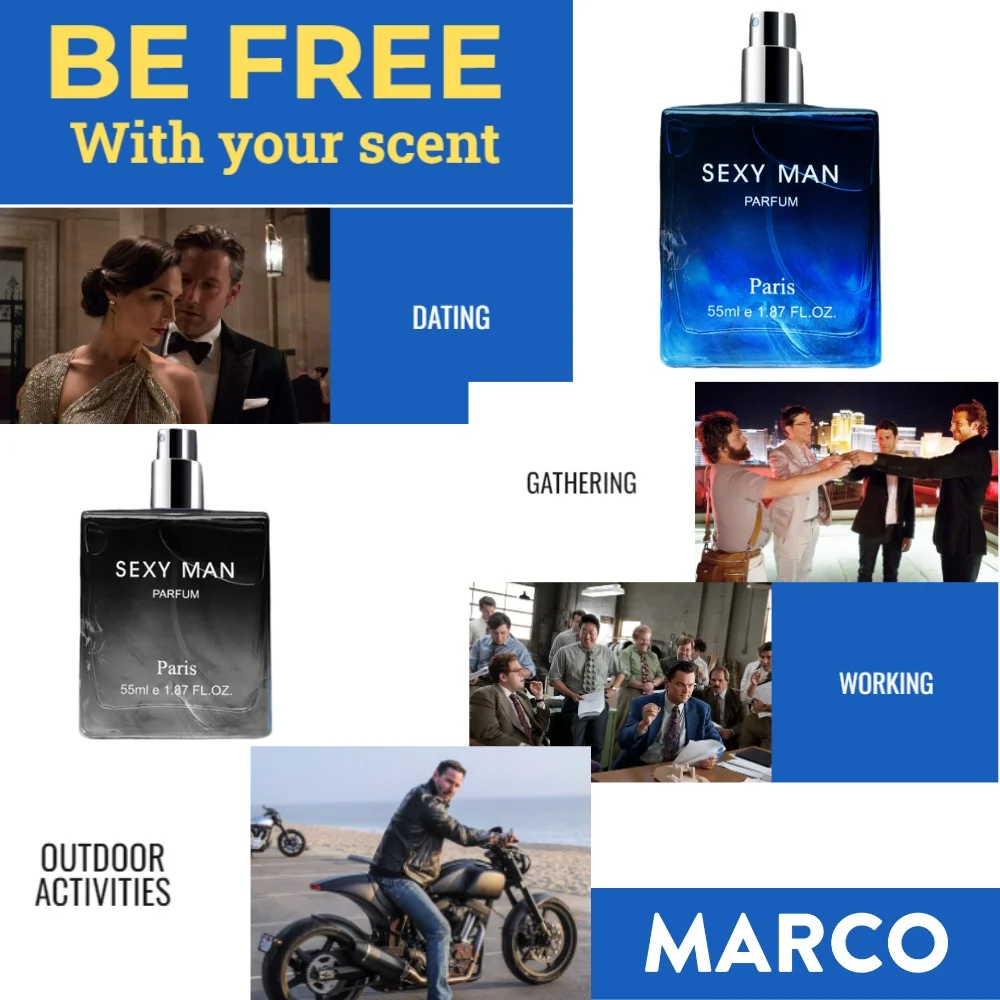Mens Perfume Spray Perfume For Men Women Sexy man perfume Pairs Perfume Oil Based Fragrance Perfumes For Men Long lasting