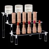 1-3 Tier Perfume Organizer Box Transparent Acrylic Doll Display Stand Holder Transparent Perfumes Storage Rack Shop Display Tool 5