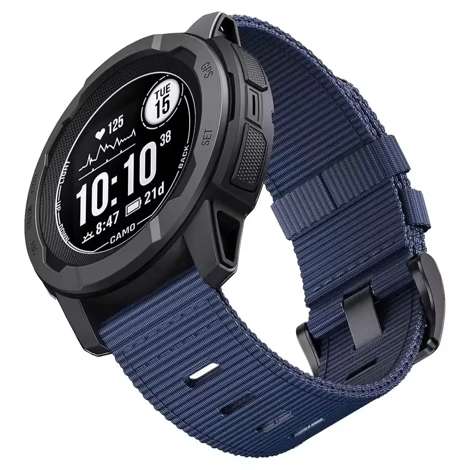 Breathable 22mm Nylon Sport Strap