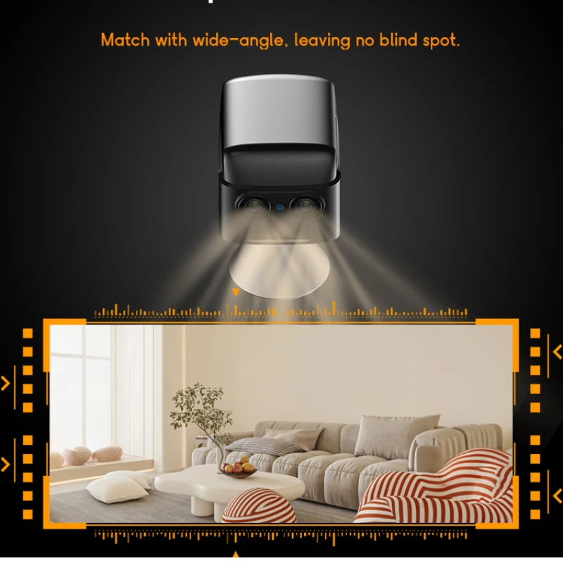 OKAM PRO WIFI MINI Dual-Lens HD 10MP 6X ZOOM 4G SIM Camera with Two-Way Talk Night Vision PIR Motion Waterproof Security Camera 3