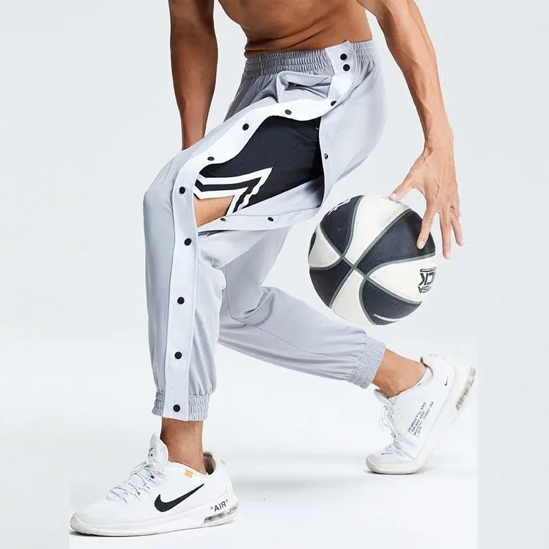 

Spring and Autumn American Sports Pants Men's Loose Basketball Breasted Pants Trend All-match Training Fitness Pants