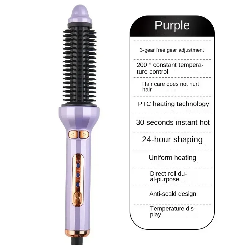 New Automatic Hair Curling Iron Rotating Roller Auto Rotary Fast Heating Styling Hair Dryer Hot Comb Curler