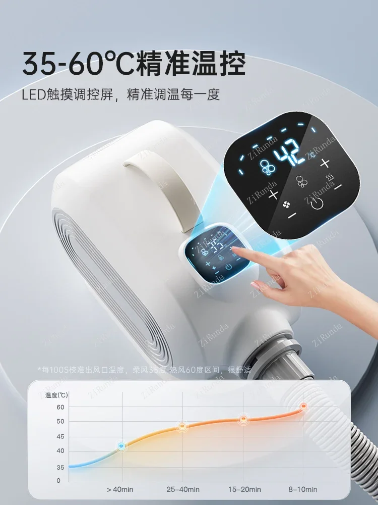 *Pet water dryer, dog special bath dryer, high-power hair household cat silent hair blowing artifact