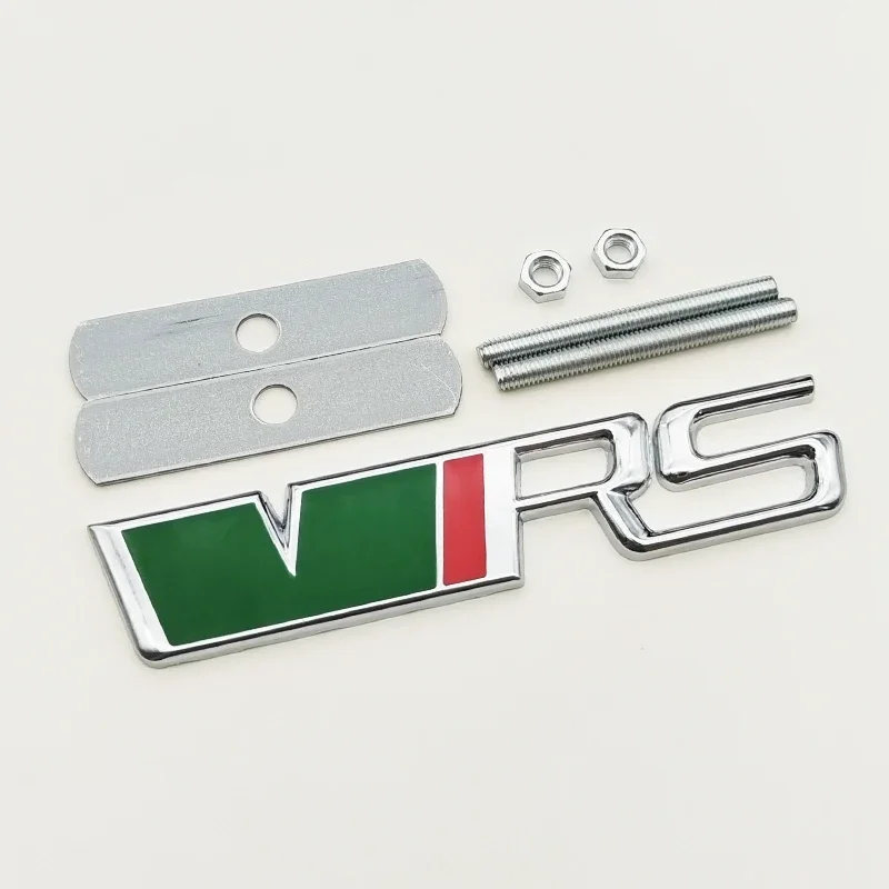 Premium 3D Metal RS Logo Car Emblem & Badge