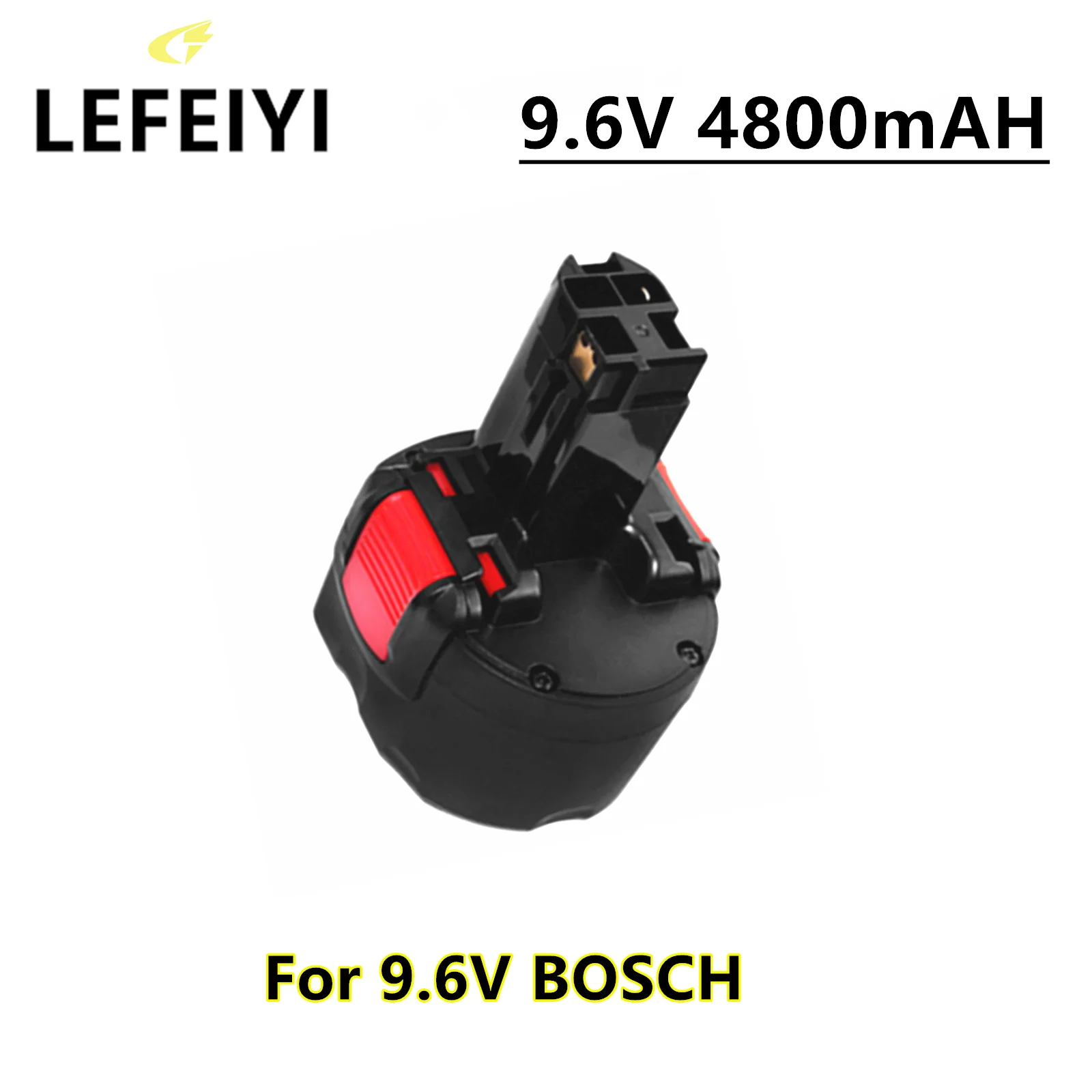 Lefeiyi Bat048 9.6V 4800Mah Sostituzione Batteria Per Bosch Bat048 Bat100 Bat119 2607335272 2607335461 Gsr 9.6Ve-2 Psr 9.6Ve-2 Psr
