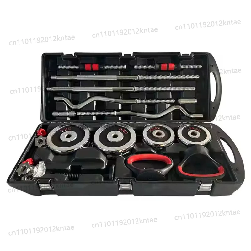 adjustable dumbbell high quality 55kg chrome cast iron adjustable dumbbell set wholesale chrome barbell Adjustable Dumbbell High Quality 55kg Chrome Cast Iron Adjustable Dumbbell Set Wholesale Chrome Barbell 1