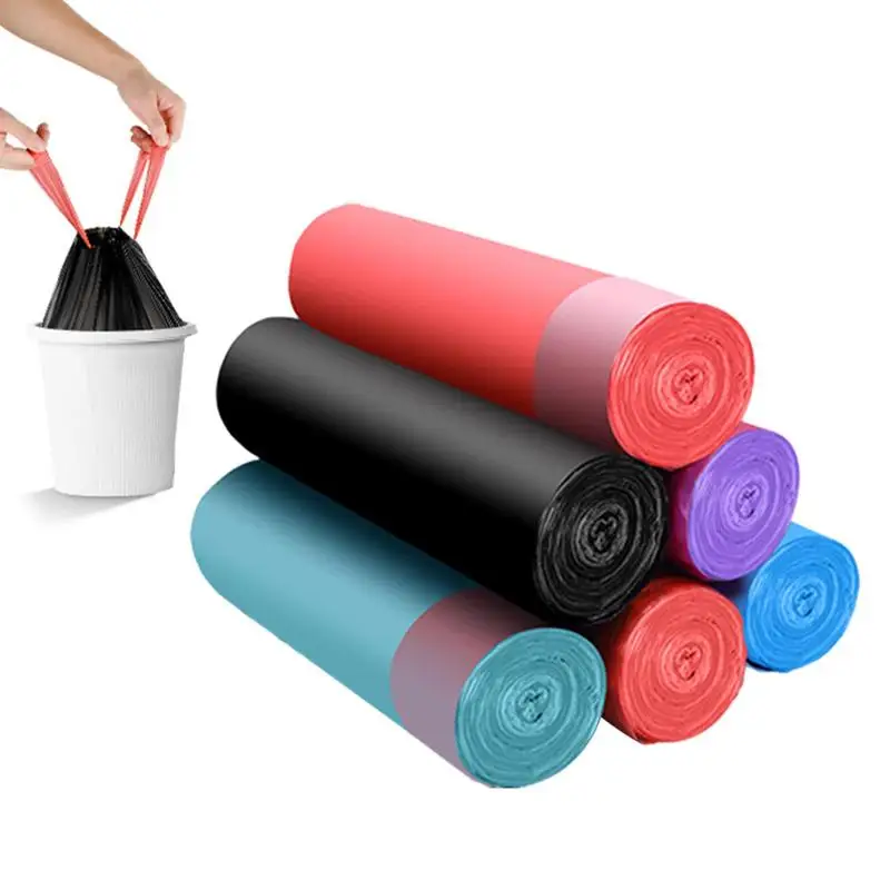 

Disposable Thickened Garbage Bag Kitchen Trash Bags Anti Drip Trash Can Liners Leak Proof Garbage Bags For Household And Office