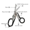 Survival Equipment Trauma Shears Rescue Scissors Tactical First Aid Kit Folding Multitool Paramedic Scissors EDC Hand Tools 2