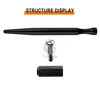 Microblading Pen Manual Tattoo Pen Kit with 10pcs 12Pins Blade For Eyebrows Eyeliner Lips Body Art