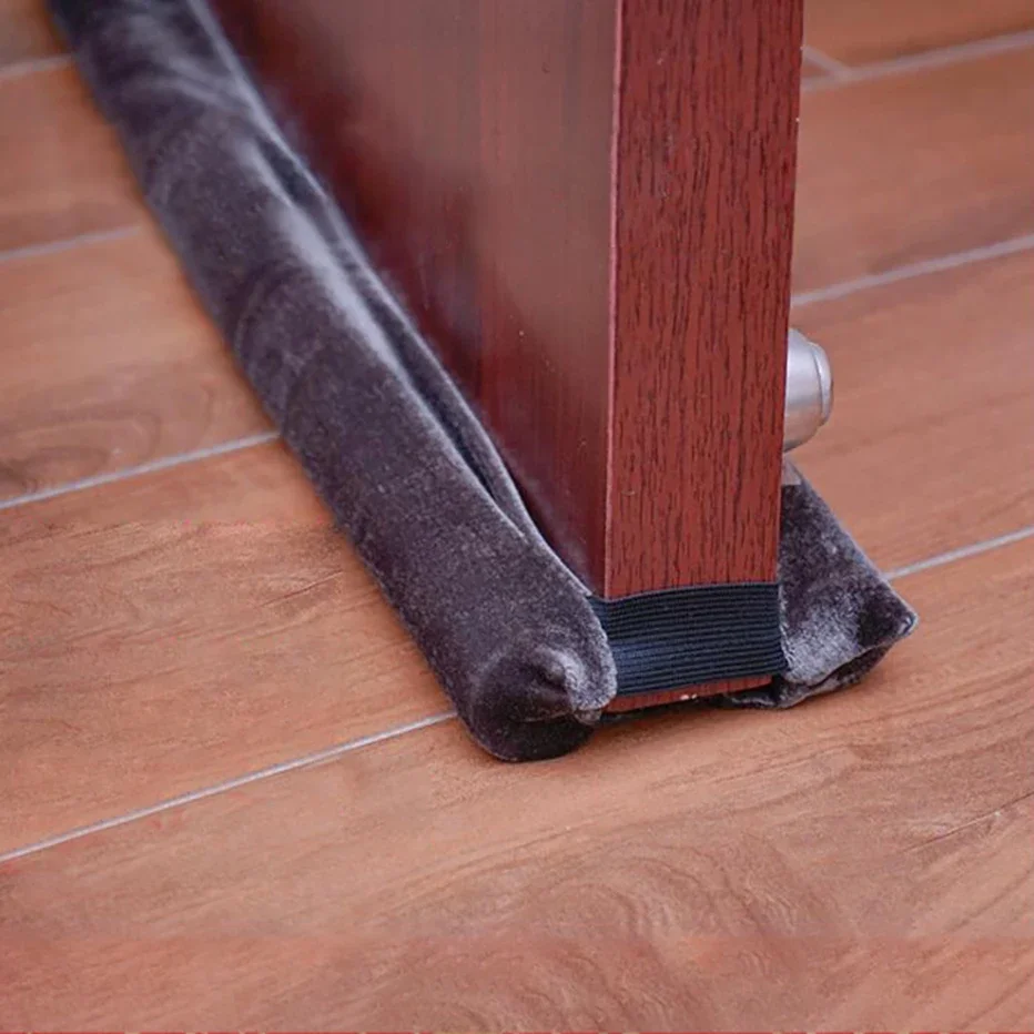 

Door Seal Strip Guard Double Sided Sound Proof Under Door Draft Blocker Washable Draft Stopper Keeping Warm and Cold out