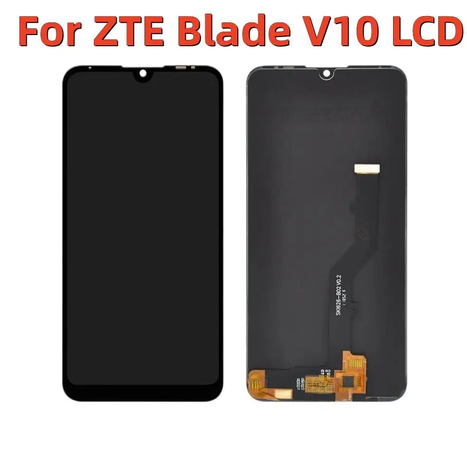 

6.3" LCD For ZTE Blade V10 LCD Display+Touch panel Screen Replacement Digitizer with frame Assembly For ZTE Blade V10 Display