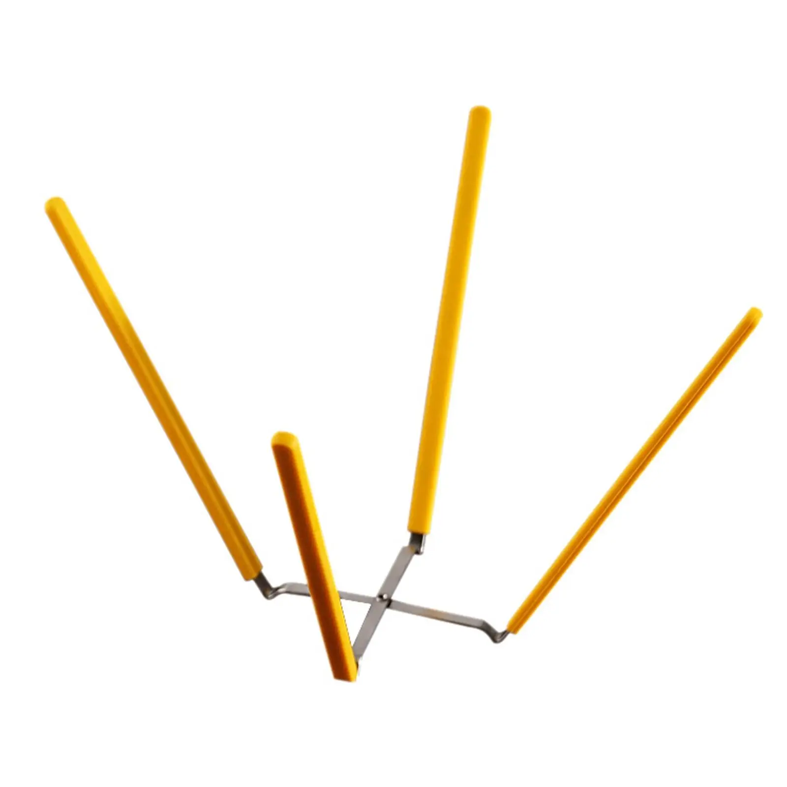 Stainless Steel Cooling Rack Household Cake Shop Muffin Cooker Inverted Buckle Cooling Fork Rack for Grilling Drying