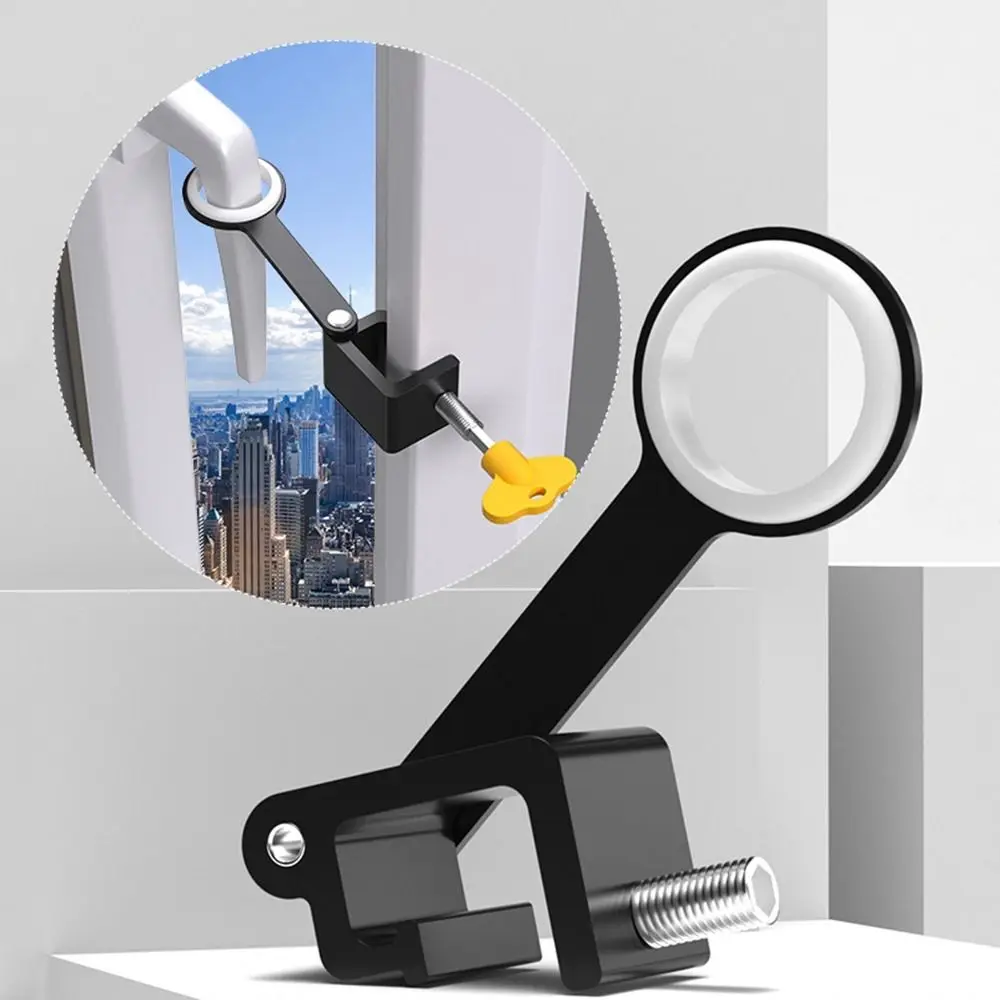 Children's Window Limiter Safety Lock To Prevent Children From Falling Security Protection Metal Material window lock