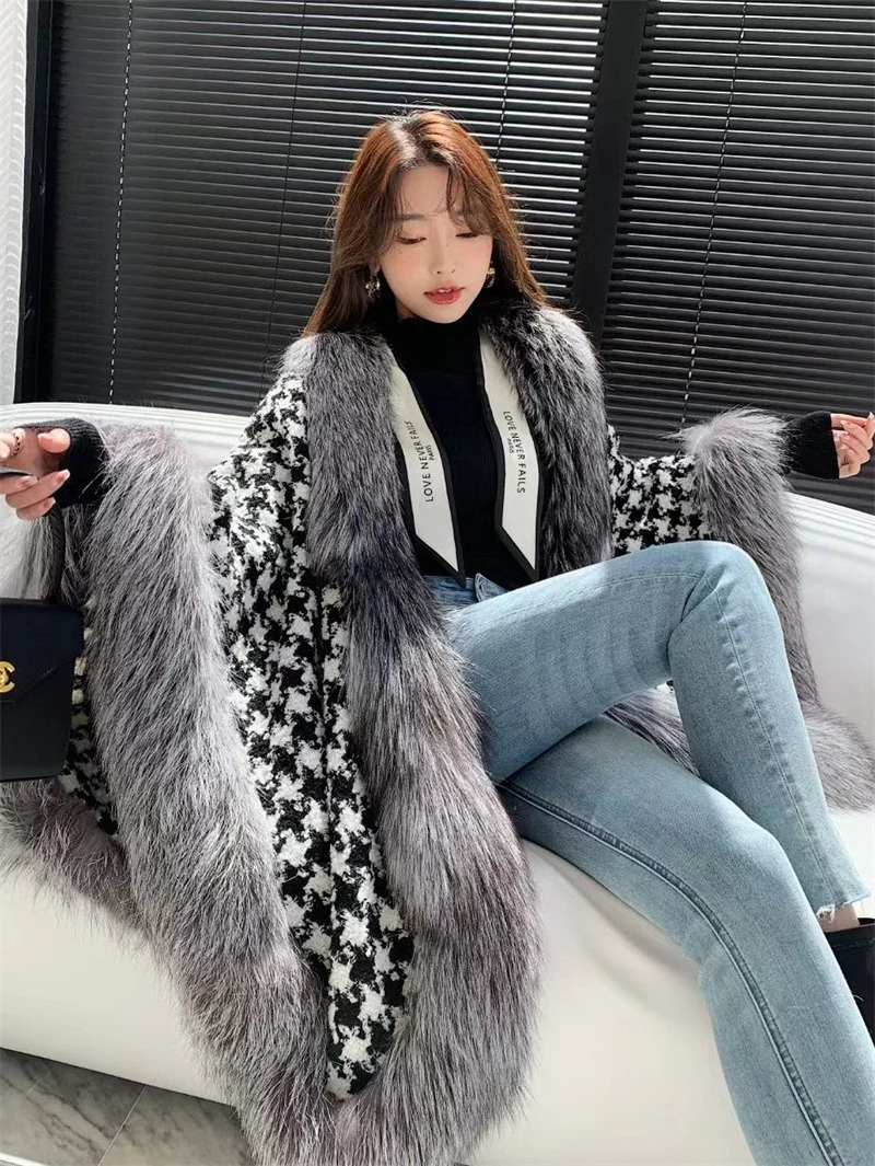 Рисунок 5 - 2022 женское меховое пальто пончо