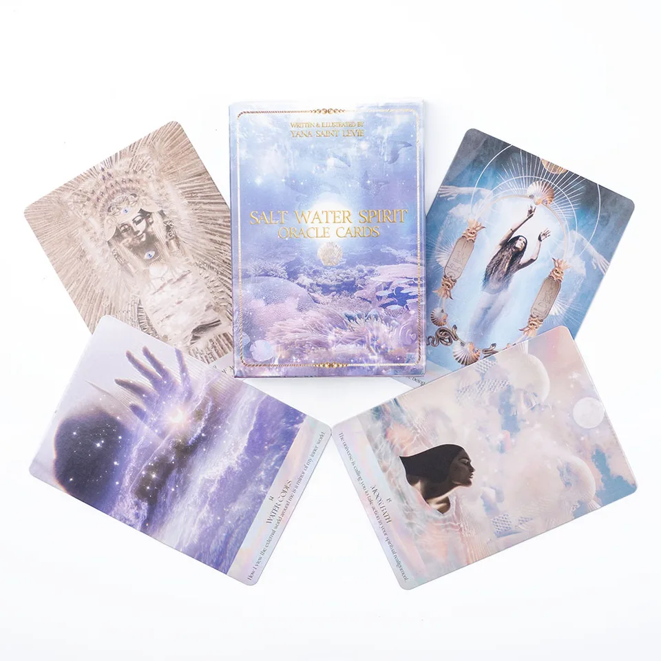 Salt Water Spirit Oracle Cards English Visions Divination Edition