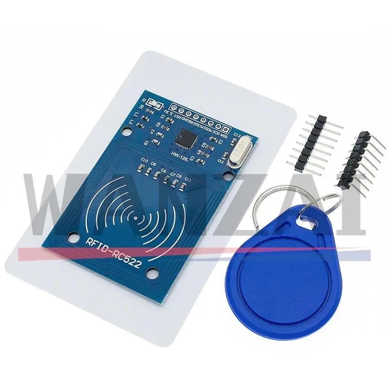 1pcs MFRC-522 RC522 RFID RF IC card sensor module to send  Fudan card,Rf module keychain