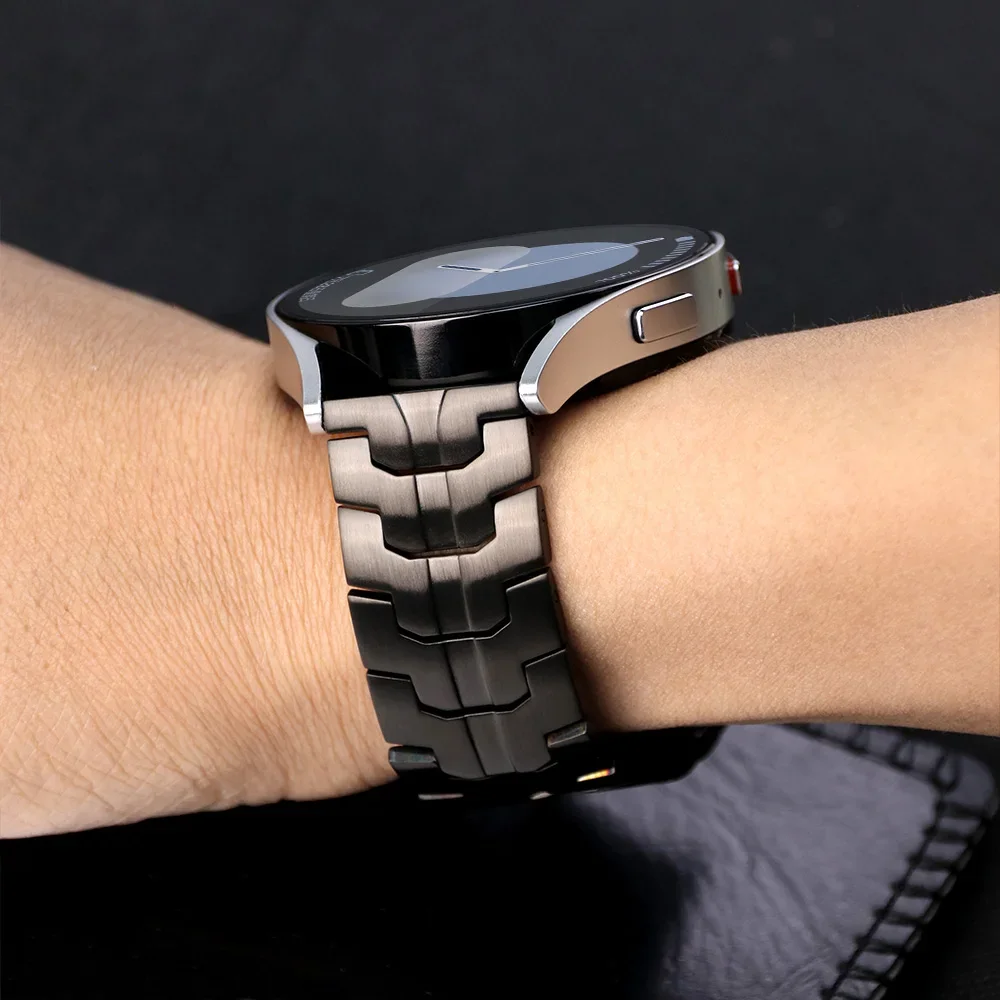 Stainless Steel Metal Watch Strap - 20mm/22mm Adjustable Band