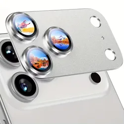 Premium Metal Glass Camera Lens Protector - Enhanced Lens Cover Accessories - iPhone 17 Air (Metal Silver)
