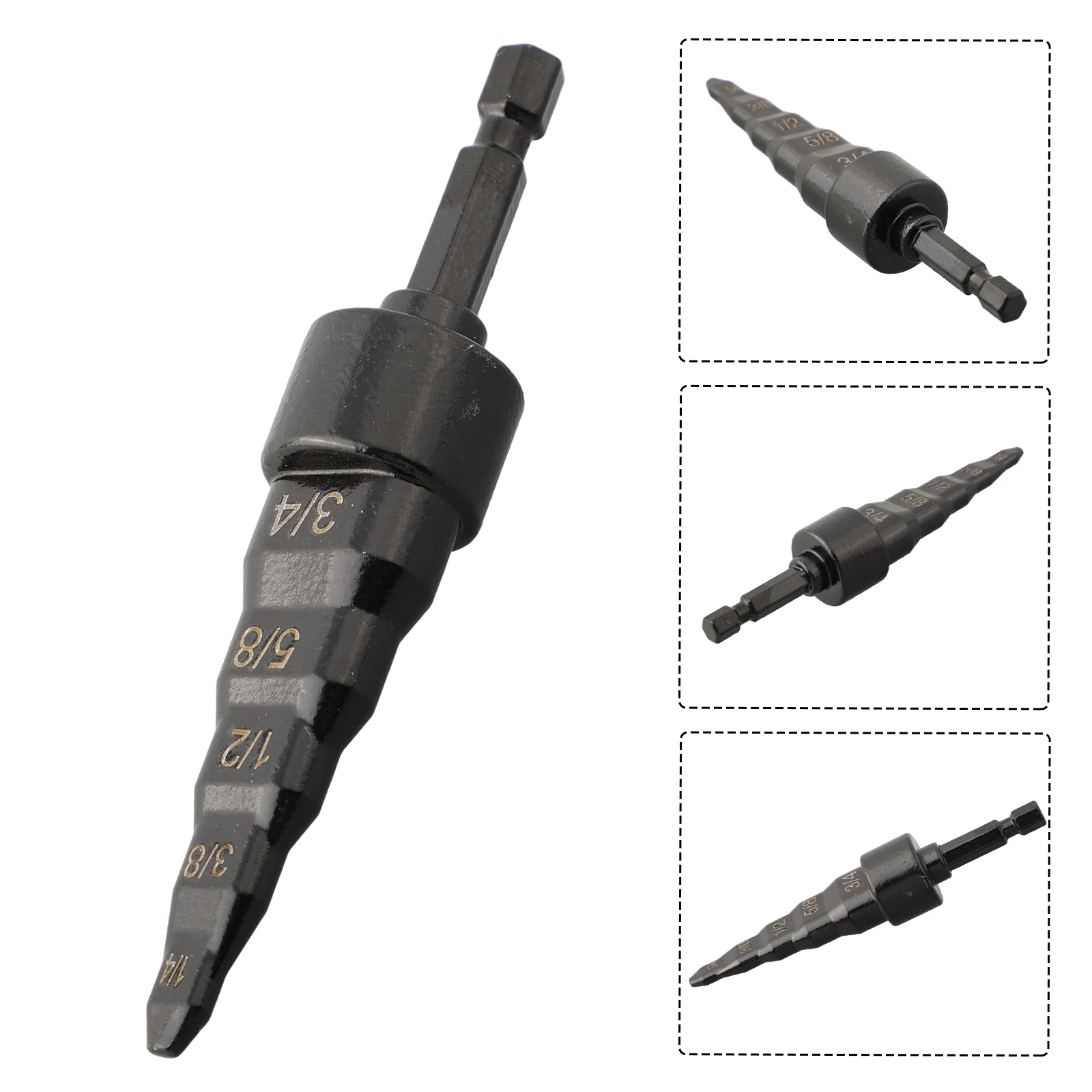 

Pipe Expander Repair Tool Air Conditioner Copper Pipe Expander Swaging Drill Bit Set High-quality Materials Durable Power Tools