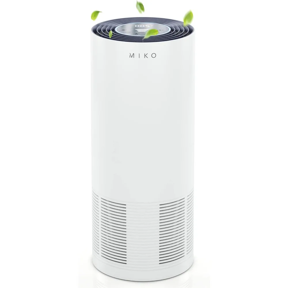 

XL Air Purifier for Home Large Room Covers Up To 2100 Sqft, H13 True HEPA | PM 2.5 Indicator, Auto Mode,