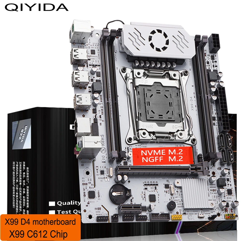 Qiyida-x99-motherboard-d4-lga-3-0-3-mit-m-2-slot-unterst-tzung-x99 ...