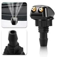 Car Universal Auto Windshield Washer Hose Wiper Blade Pipe Jet Spray Nozzle Water Fluid Tube Joiner Connector Replacement Kit 2