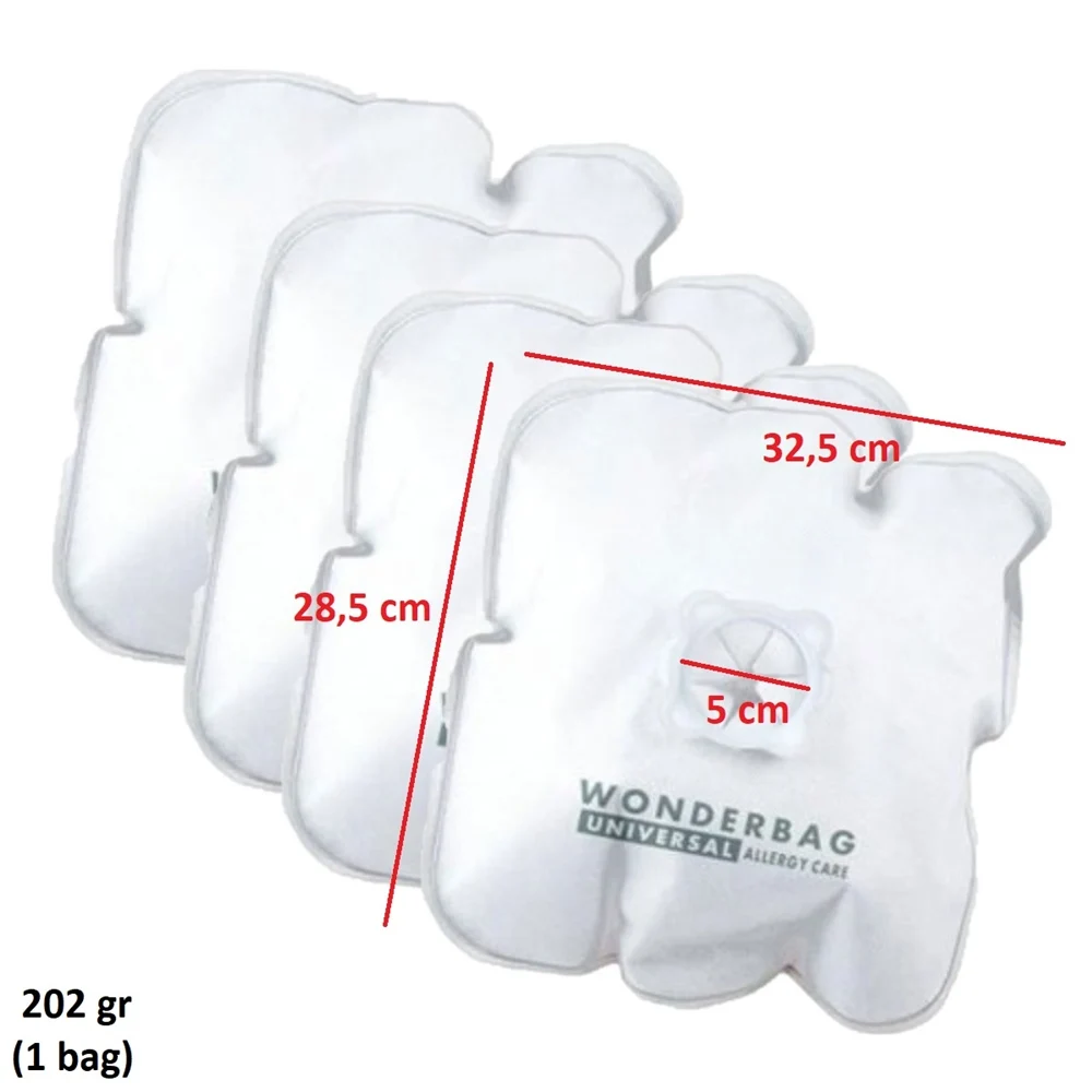 Rowenta ZR 0015 Vacuum Cleaner Wonderbag Boxed 4 PCs Dust Bag - AliExpress