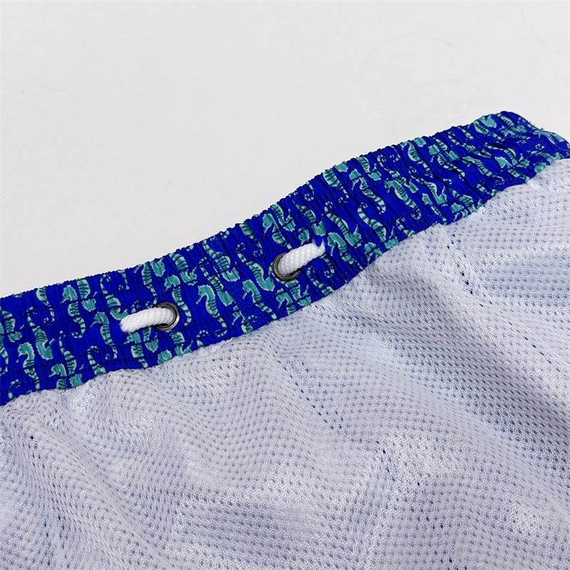 Stylish men Beach Pants personable men party Swimsuit Short Casual shorts With breathable mesh lining 4