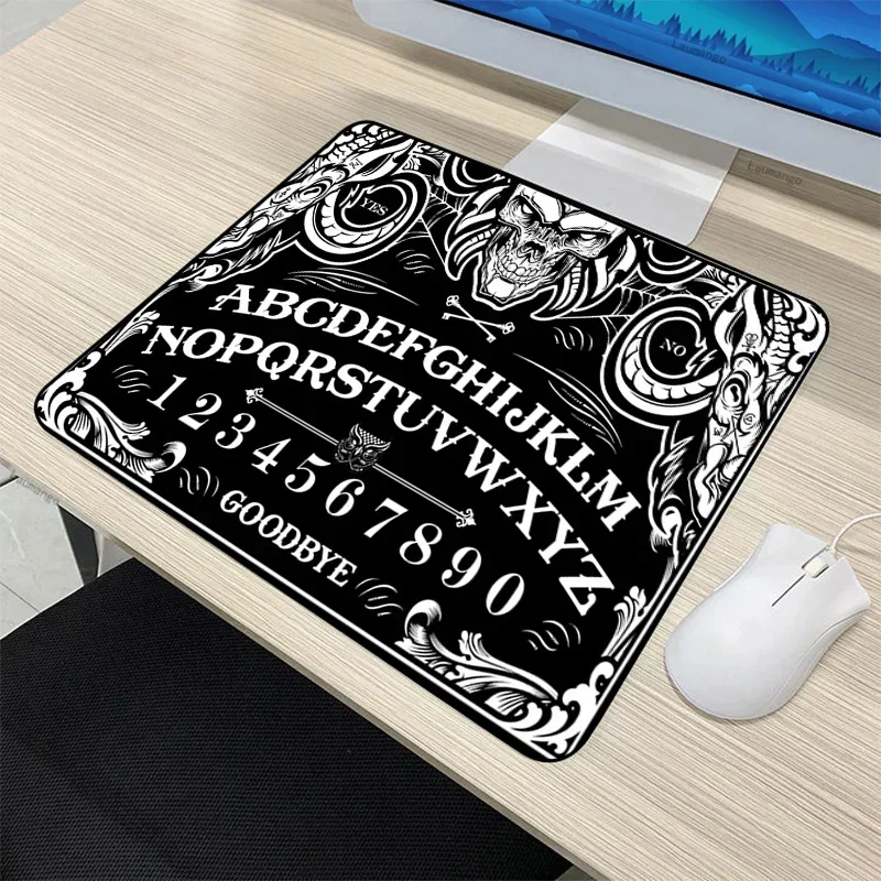 Ouija Board Mouse Pad Anime Gaming Accessories Gamers Decoracion Carpet Gamer PC Mousepad Computer Keyboard Desk Mat XL Mausepad