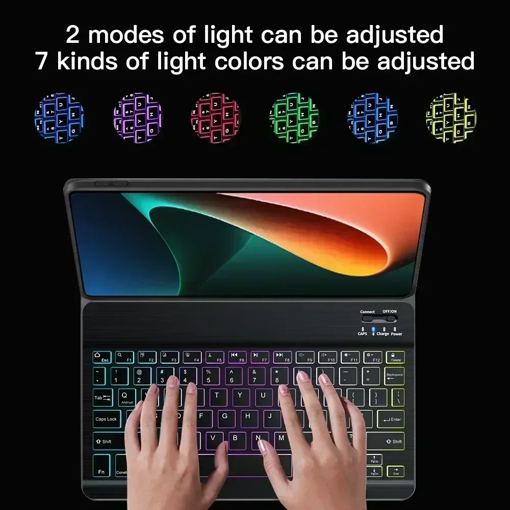 Magnetic Keyboard Case with Multi-Language Layout