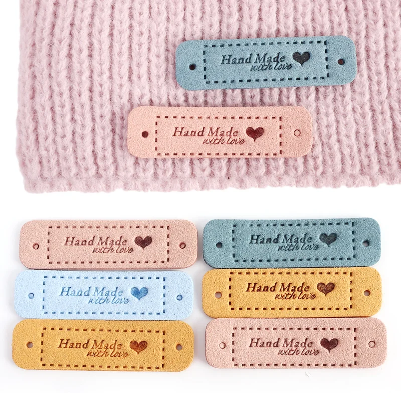 

Этикетки в стиле ретро, этикетки ручной работы с логотипом одежды, шляпы, искусственная кожа, «сделай сам», сшитая вручную этикетка, кожаные аксессуары для шитья, «сделай сам», подарок, рукоделие