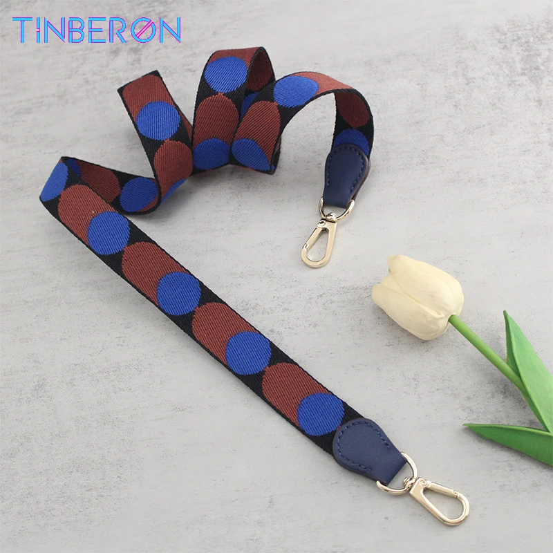 TINBERON 2.5cm Canvas Bag Strap Luxury Purse Handbag Strap Shoulder