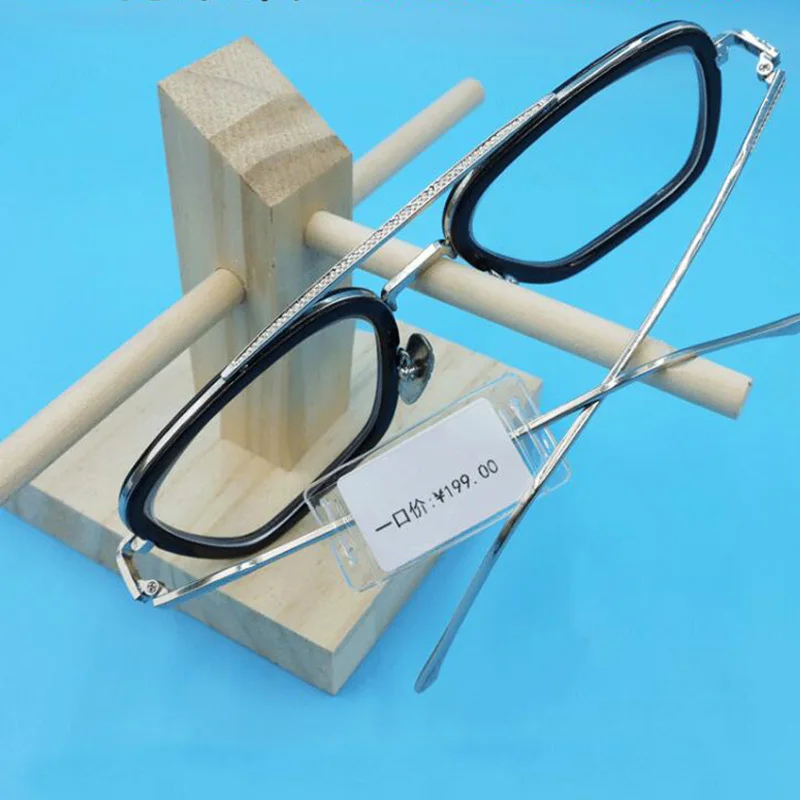 

500pcs Glasses Frame Price Label Tags Cover Plastic Hang Tag Sleeve Pouch for Eyeglasses Eyewear Sunglasses