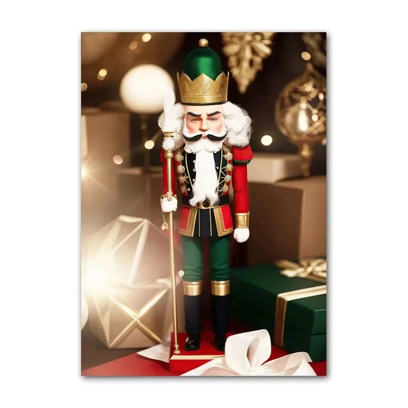 Canvas Painting Christmas Holiday Decorations 5