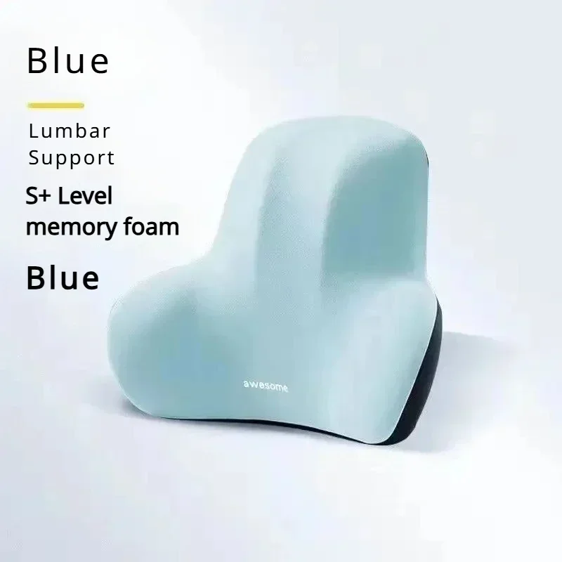 Ergonomic Memory Foam Lumbar Support Cushion for Versatile Pain Relief
