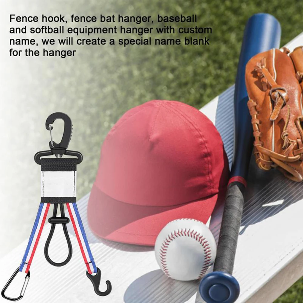 Dugout Organizer 3-in-1 Dugout Gear Hanger Organizer for Baseball Softball Hold Bats Helms Gloves Attaches