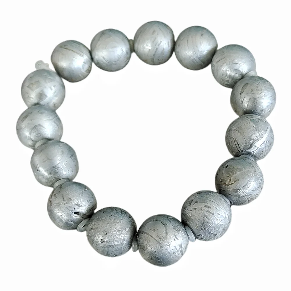 

Exquisite Muonionalusta Iron Meteorite Bracelet Natural Iron Meteorite Bracelet Jewelry Gifts For Men And Women