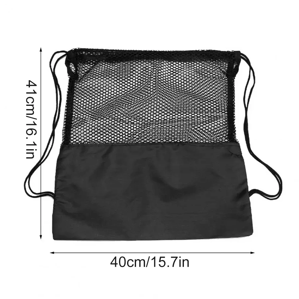 1PCS Single Ball Bag,Ball Storage Bag, Mesh Carry Bag, Drawstring Sling Back Bag for Carrying Basketball Volleyball Football