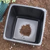 20Pcs Bonsai Tool Pot Mesh Sheet Hole Flowerpot Bottom Net Pest Control Prevent Soil Loss Breathable Gasket White 4