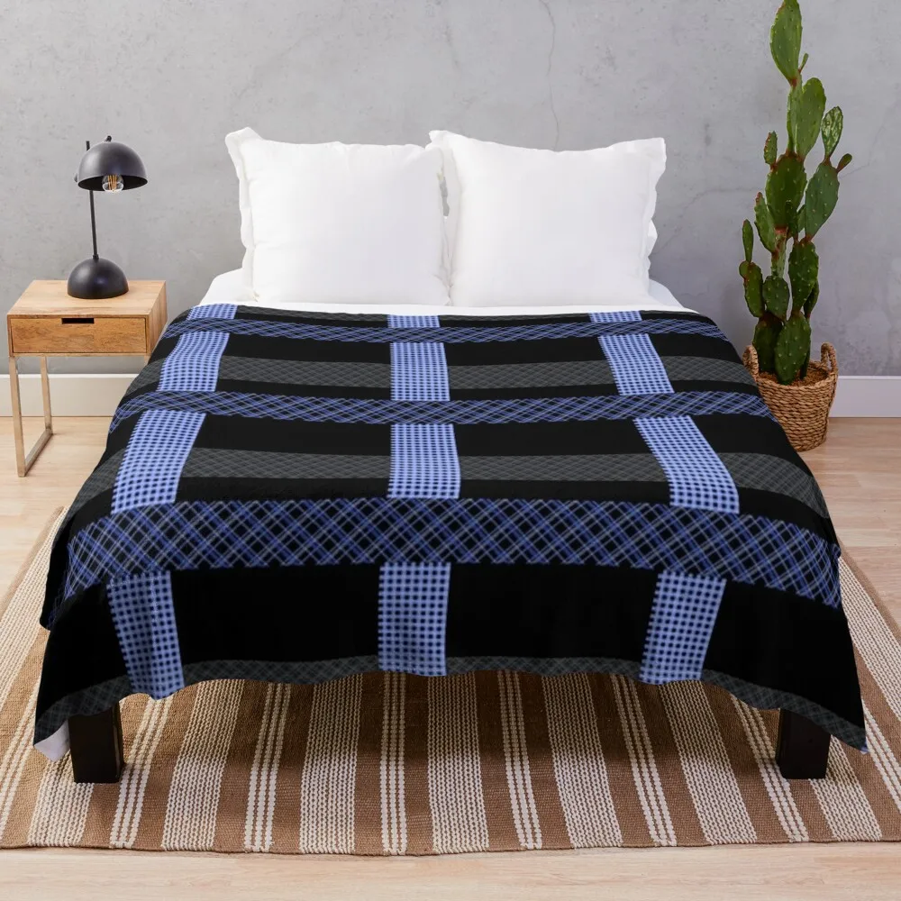 Wool Texture Throw Blanket bed plaid Moving Winter beds Blankets