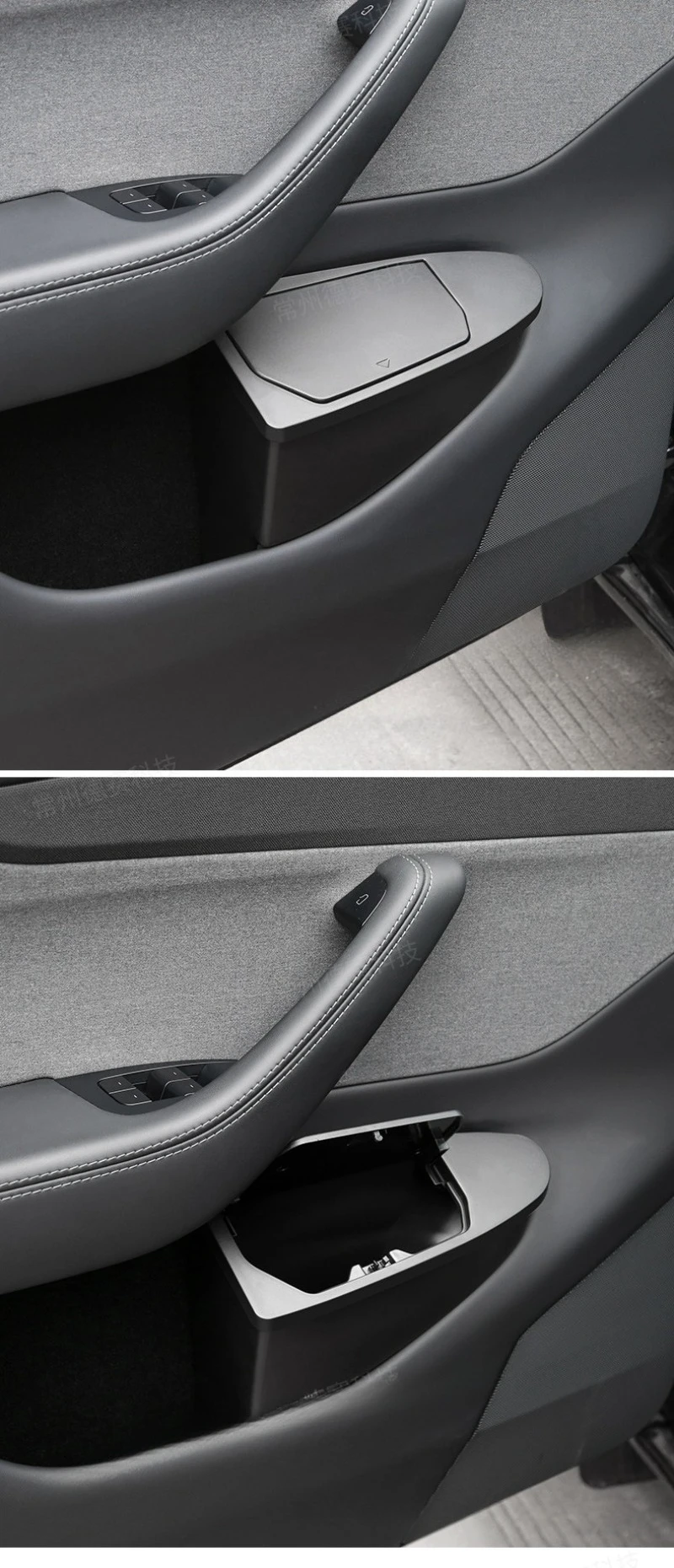 Vordertür-Aufbewahrungsbox für Tesla Model Y Juniper 2025, Multifunktionale Türaufbewahrungsbox, Auto-Zubehör – Detail 11