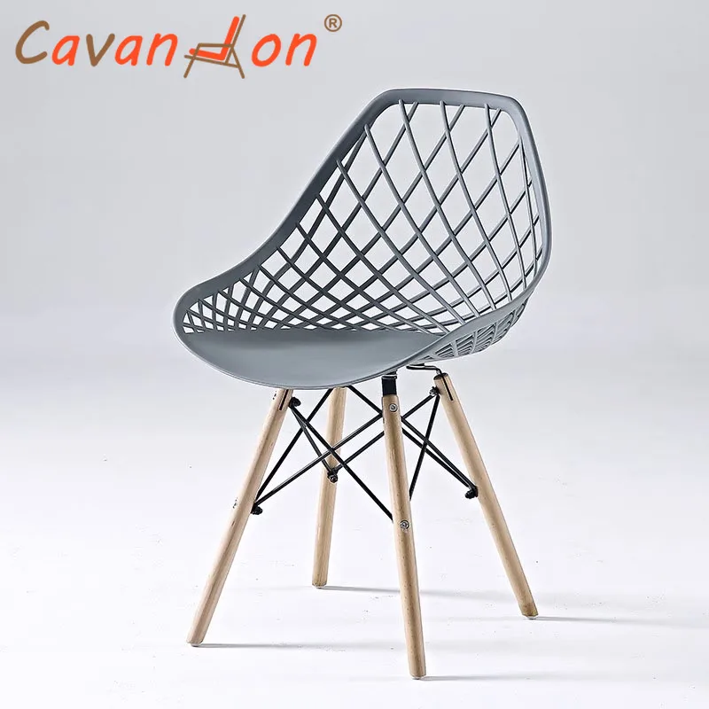 Silla de comedor de madera rosa de diseño, taburete ligero de plástico para cafetería, Bar, cocina, restaurante, Stuhl, muebles de dormitorio