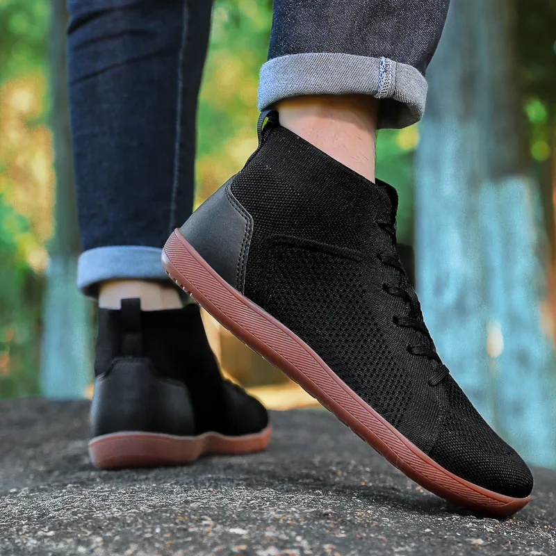 Barefoot Walking Shoes Yoga Shoes High-Top Breathable Anti-Slip Wide-Palmed Barefoot Casual Fitness Yoga Shoes Comfortable Sportswear And Bag Accessories