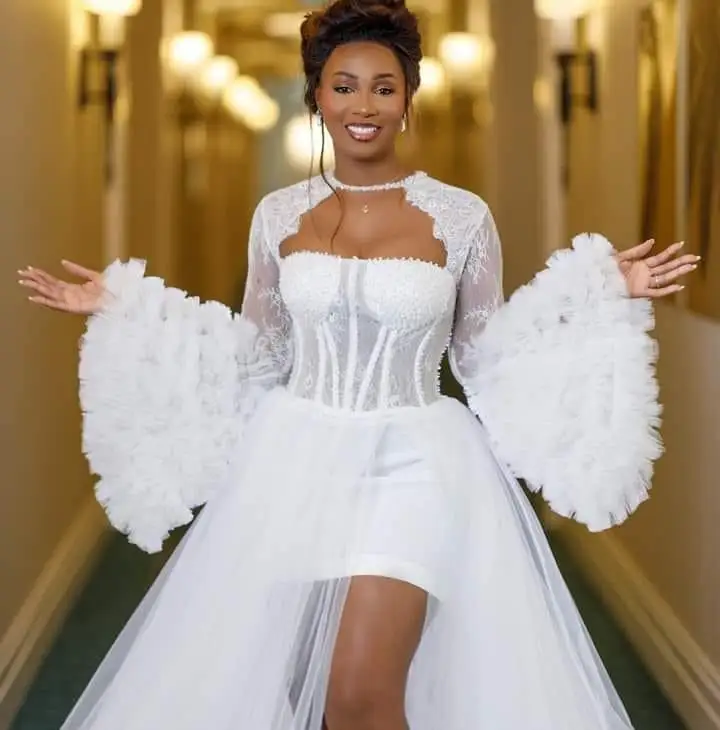 white prom dress short in front long in back White Beaded Bodice Front Short Long Back Feather Fashion Prom Dresses (PD3051) - Prom Dresses and Prom Gown price