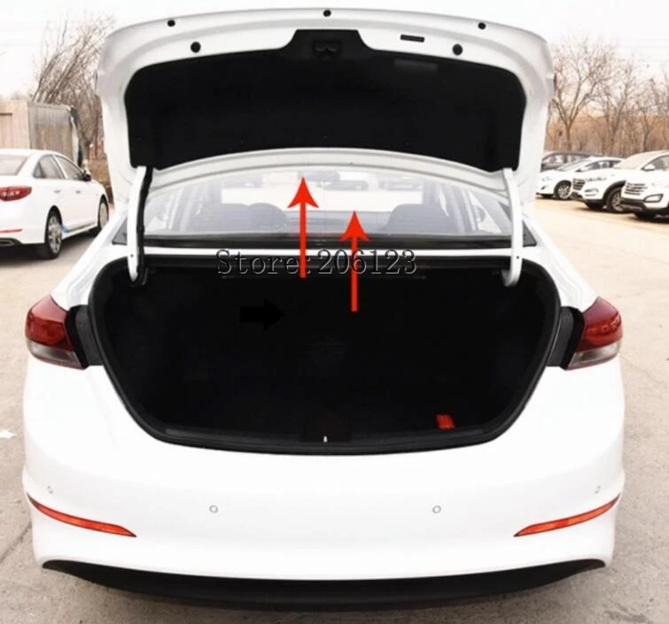 2pcs Auto Tailgate Boot Ascensor de apoyo Gas Struts Spring For Hyundai Elantra 2015 hood lift supports