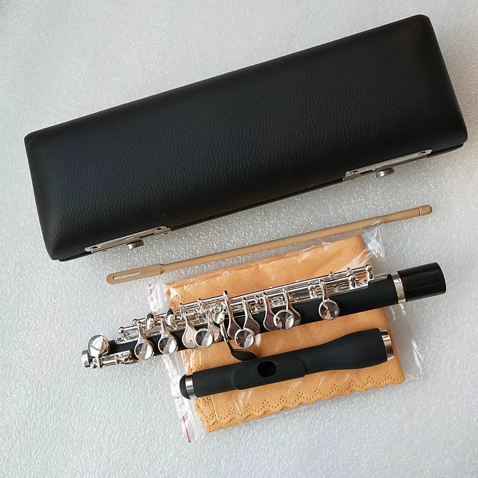 Piccolo C Key, Silver Plated Mixed Wood, Nice Sound, Advanced